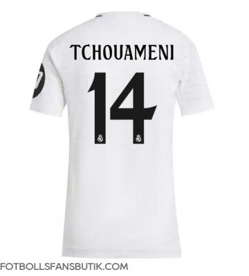 Real Madrid Aurelien Tchouameni #14 Replika Hemmatröja Damer 2024-25 Kortärmad